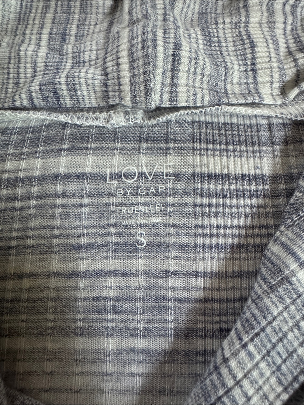 GAP Striped Hooded Pullover in Blue and White - Picture 5 of 10